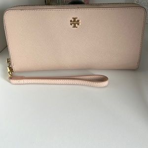 Tory Burch Pale Pink Wallet